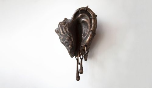 The heart art at Gallery Maria Friis in Copenhagen