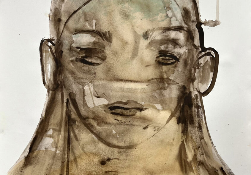 Orsolya Bagala, art at Gallery Maria Friis in Copenhagen
